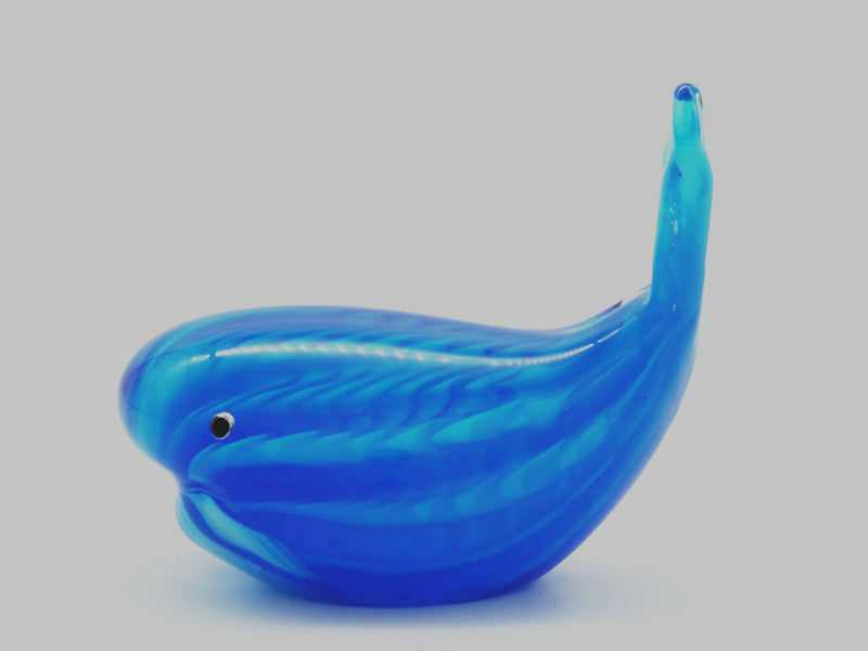 Coloured Glass - Whale Balena