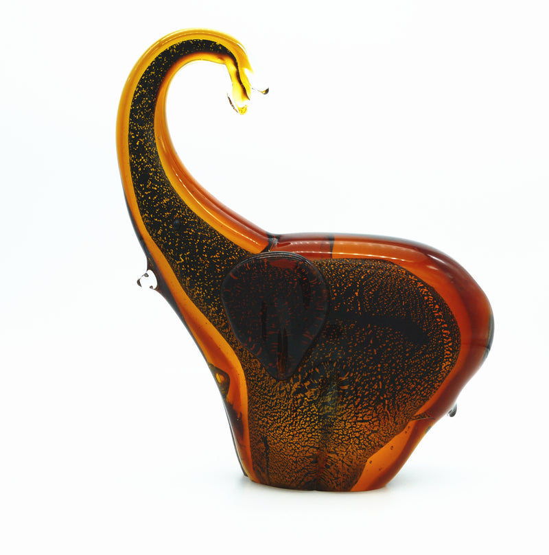 Coloured Glass - Elephant Ganesh