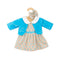 Hopscotch Collectibles Dolls Clothes - Aqua and yellow