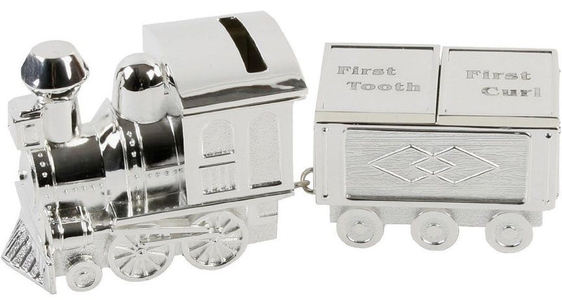 MINI TRAIN TOOTH & CURL CARRIAGE SILVER PLATE - Gifts for Kids