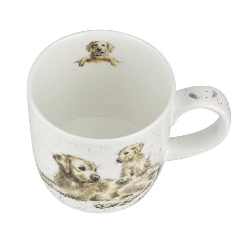 Royal Worcester Wrendale Designs - Labrador Mug Devotion