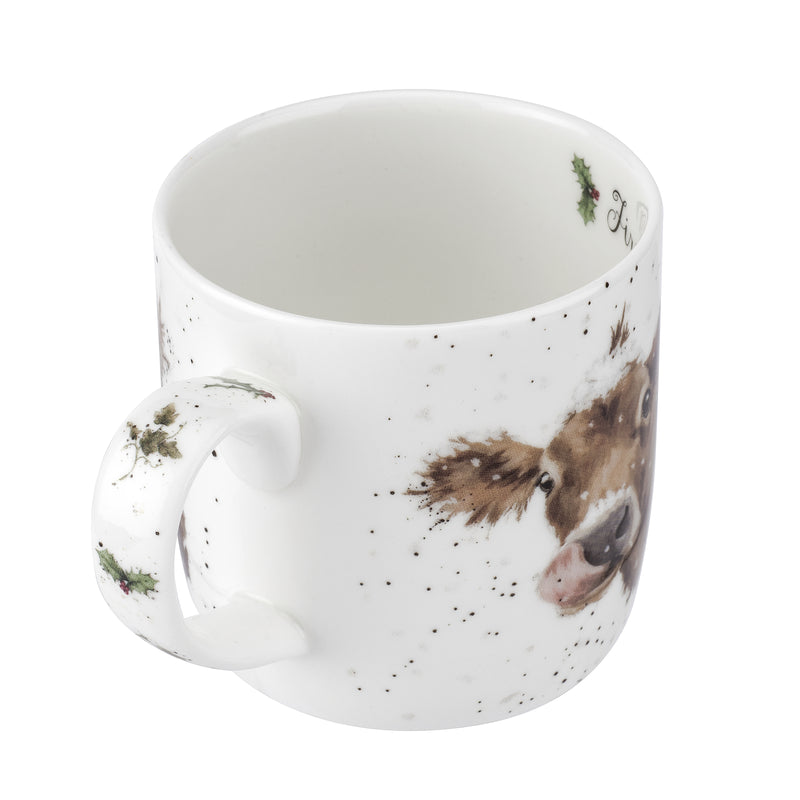 Royal Worcester Wrendale Designs - Cow Mug