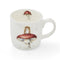 Royal Worcester Wrendale Designs Mouse & Mushroom Mug, a mouse stands on a red mushroom 