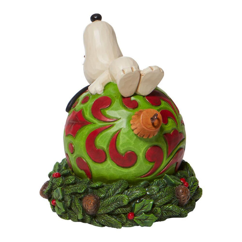 Peanuts by Jim Shore - Snoopy Laying On Ornament