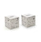 Whitehill Baby - Silverplated Cube Money Box