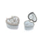 Whitehill Giftware - Glass Heart Box With Bow Motif