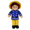 Hopscotch Collectibles Dolls  - Ted - Fireman boy doll