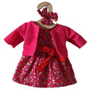 Hopscotch Collectibles Dolls Clothes - Red floral