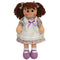 Hopscotch Collectibles Dolls  -Elizabeth - purple with apron