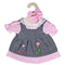 Hopscotch Collectibles Dolls Clothes - Grey /Pink