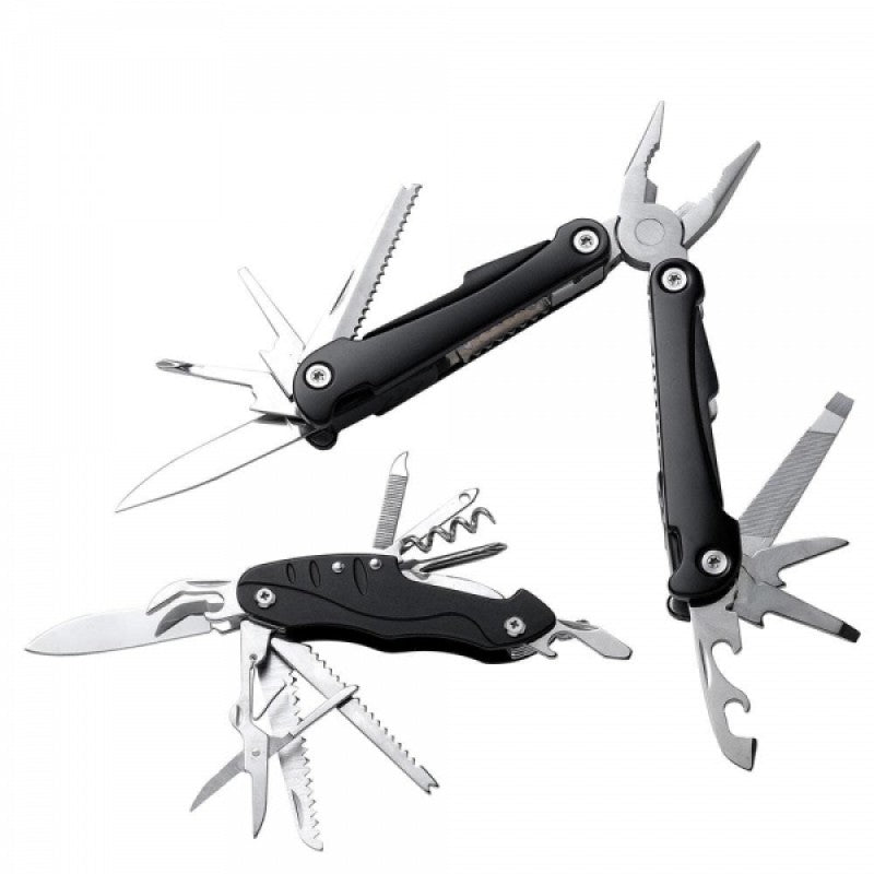 M Gifts for Men - Enesco Multi-tool set with Multi Pliers, Multi Knife & Flashlight
