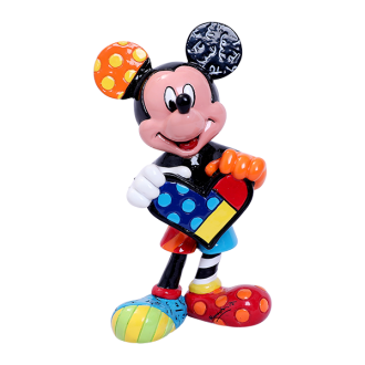 Britto Disney - Mini Figurine Mickey Holding Heart