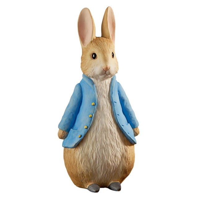 Beatrix Potter Large FigurinePeter Wears A Jacket and Shoes