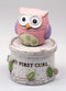 Owl Loves Baby 1st Curl Box Pink